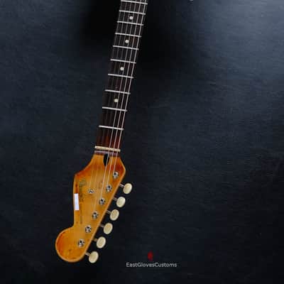 Fender Stratocaster Vintage White/Sunburst Custom Shop Texas Special Heavy Aged Relic  (RARE) image 20