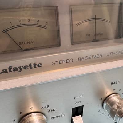 Lafayette LR-5555A Vintage Stereo Receiver Made In Japan Looks & Works Great image 5