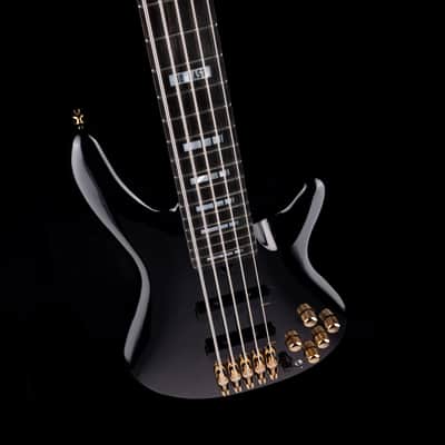 Yamaha NNBE2 Nathan East Signature 5-String Electric Bass Black with Case image 3