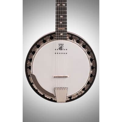 Deering Boston Acoustic-Electric 6-String Resonator Banjo Guitar (with Case) image 3