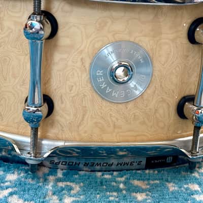14” x 5.5” MAPLE/WALNUT HYBRID Mapex ARMORY The PEACEMAKER Snare Drum image 7