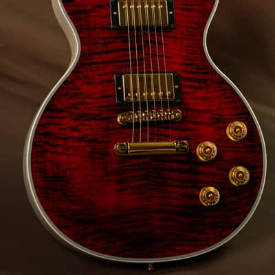 Gibson Les Paul "The Velvet Rose" Custom Shop Masterpiece Figured Maple Electric Guitar image 13