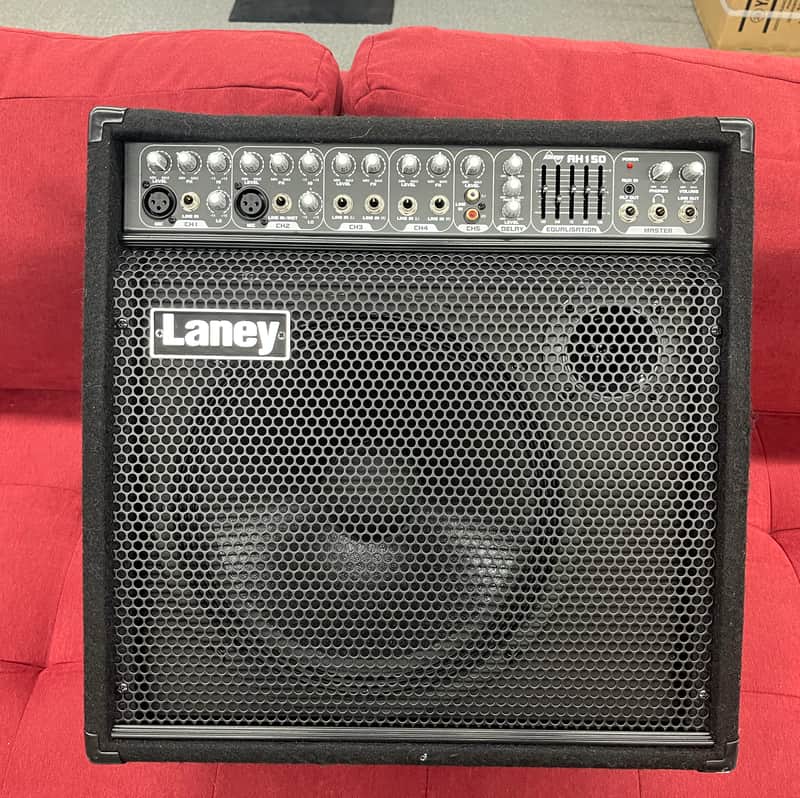 Laney Audiohub Combo AH150 150-Watt 1x12" 5-Channel Keyboard Amp / Mixer - Black image 1