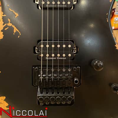 CHARVEL Pro-Mod Relic San Dimas Style 1 HH FR PF, Pau Ferro Fingerboard, Weathered Black image 2
