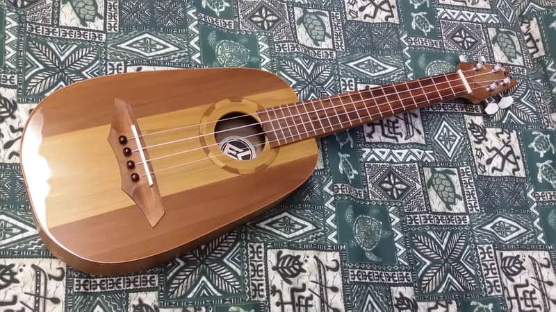 E.L. Woodworks Pineapple Tenor Ukulele image 1