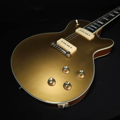 Eastman SB54/TV Limited Single Cut Gold Top With Lollars, Hard Case image 1