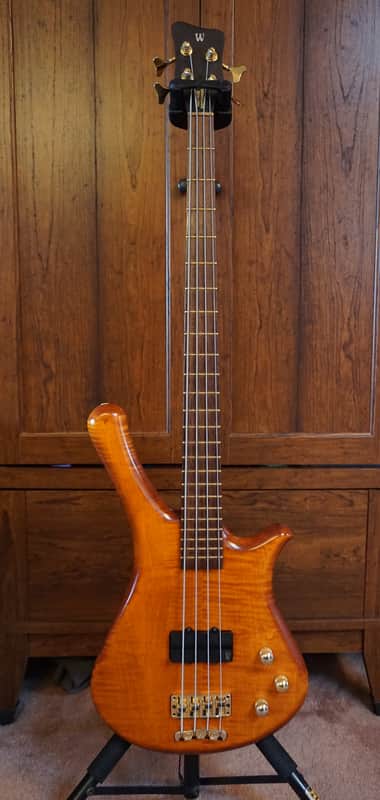 1996 Warwick Fortress Masterman 4-String Bass image 1