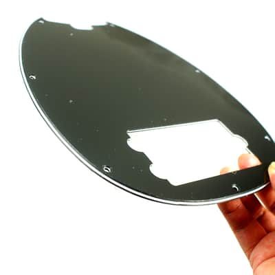 Replacement OLP Bass Guitar Style Pickguard ,3ply Black image 3