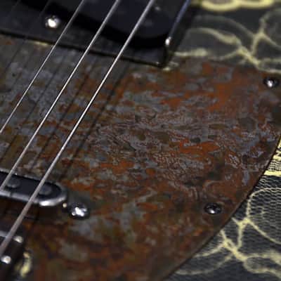 M-Tone TKO Custom T - Telecaster Nicotine Paisley + Lollars image 5