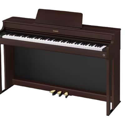 Casio AP-300BN Digital Piano With Cabinet And Bench (Brown) - 88 Keys