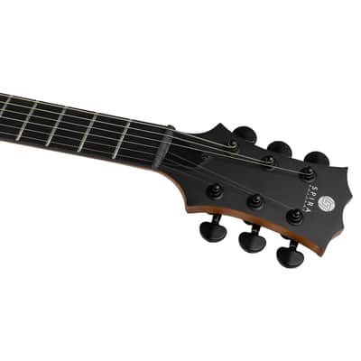 Spira L-400 MWH 400 Series Single Cutaway Roasted Poplar Body Canadian Roasted Maple Neck 6-String Electric Guitar image 9