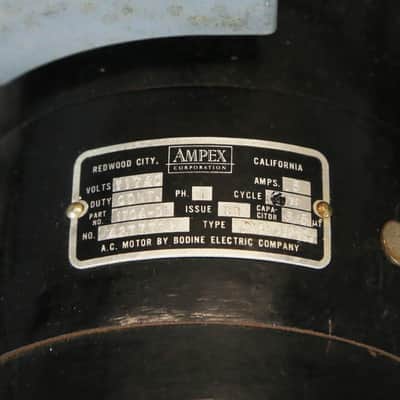 1950s Ampex 350-R Tape Recording Machine Transport Mono Recorder Machine Vintage 350 Reel to Reel R2R 300 351 Tube Console 1/4″ Tape 1-Channel (55A116) image 23
