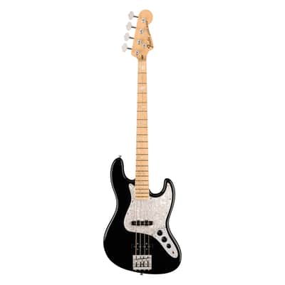 Used Fender USA Geddy Lee Signature Jazz Bass - Black w/Maple FB image 2