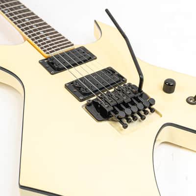 1992 B.C. Rich Warlock MIJ White w/ Licensed Floyd Rose Double Locking Tremolo, Certified Shred Pedigree image 4