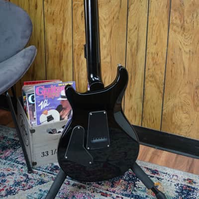 PRS SE Custom 24 Quilt - Teal Black image 8