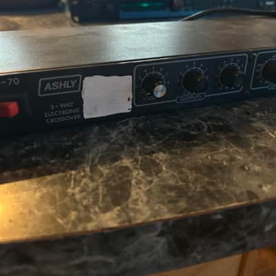 Ashly SC-70/18, 18dB Octave 3-Way Crossover, Vintage Rack image 2