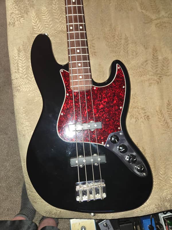 Fender Jazz bass deluxe/2001/ gloss black.Rare! image 1
