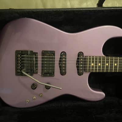 Charvel Pre-production Strat 1985 - Metallic Lavender image 2