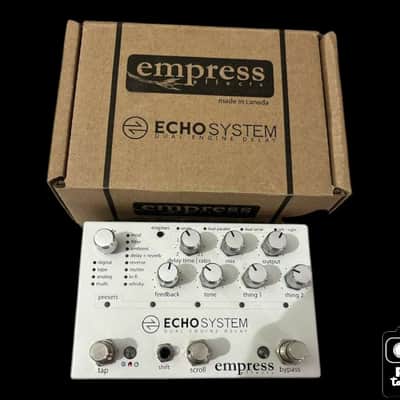 Empress Echosystem Dual Engine Delay 2010s - White - X18598 image 1