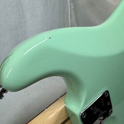 Fender USA Jeff Beck Stratocaster Guitar with Case 2015 - Surf Green / Rosewood fingerboard image 23