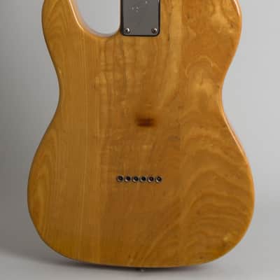 Fender  Telecaster Solid Body Electric Guitar (1981), ser. #S-853849, original black hard shell case. image 4
