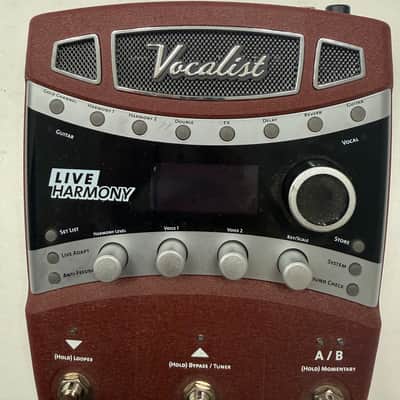 Digitech VLHM Vocalist Live Harmony Vocal Effects Processor Pedal + Box & PSU image 4