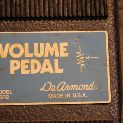 DeArmond 1602 Volume Pedal image 2