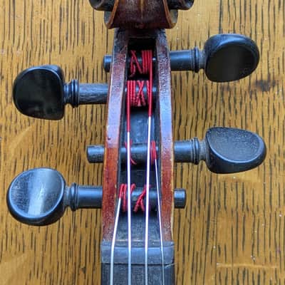 Salvatore de Duro violin full size turn of the century - Red-brown image 4