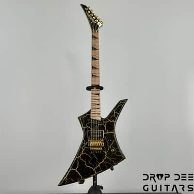 Jackson Pro Plus Series Signature Brandon Ellis Kelly KE27 Electric Guitar w/ Bag - Gold Crackle image 2