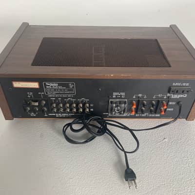 1977 Technics SA-5270 vintage silver face AM/FM stereo receiver with dedicated turntable input image 7