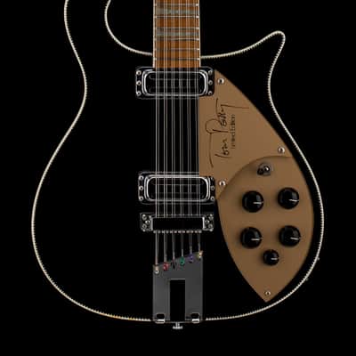 Rickenbacker Limited Edition Tom Petty 660/12TP (1997) - Jetglo #E48008 with Original Hard Case image 1