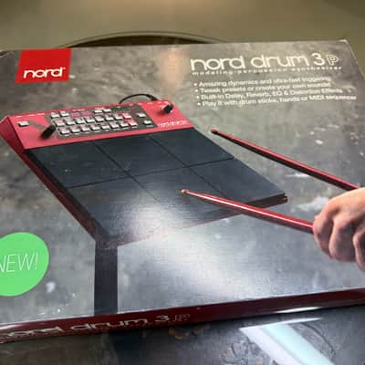Nord Drum 3P 6-Channel Modeling Percussion Synthesizer 2016 - Present - Red image 7