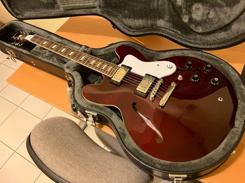 Epiphone Noel Gallagher Riviera 2022 - Burgandy image 1
