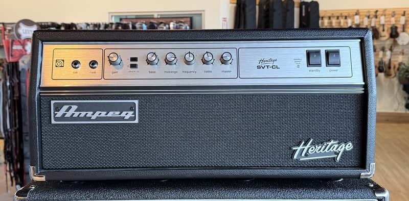 2019 Ampeg Heritage SVT CL 300w Bass Head image 1