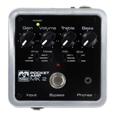 Palmer Pocket Amp MKII Portable Guitar Preamp Pedal image 1