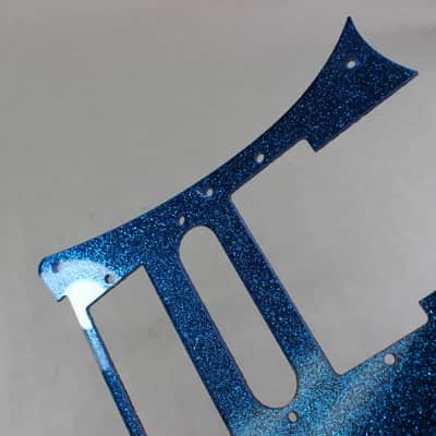 Blue Glitter Sparkle HXH HH Pickguard fits Ibanez(TM) RG550 Jem  RG image 11