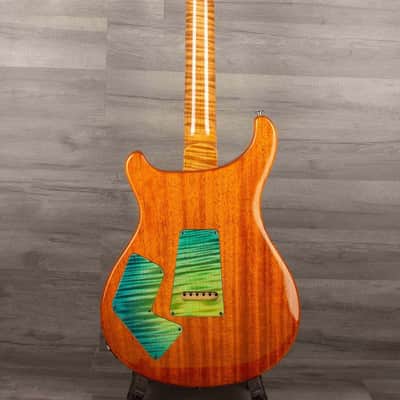 PRS Private Stock Modern Eagle V PS#10378 - Green Luminlay LTD - LAGUNA GLOW image 10