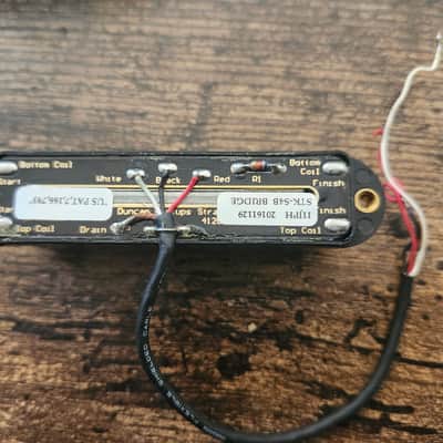 Seymour Duncan STK-S4b Stack Plus Strat Bridge Pickup 2010s - Black image 2