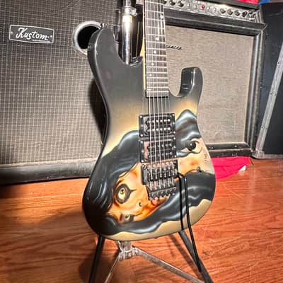 Kramer Nightswan Al Pitrelli 1990 - Dennis Kline Custom Alice Cooper image 2