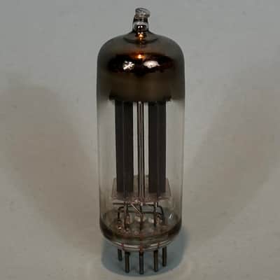RCA 6CG7 6FQ7 Vintage Gray Plate Halo Getter Tube! T425 image 3