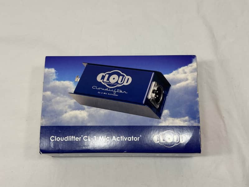 FACTORY SEALED/NEVER OPENED - Cloud Microphones Cloudlifter CL-1 2010s - Blue