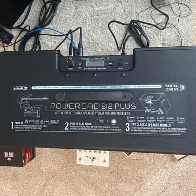 Line 6 Powercab 212 Plus 500-Watt 2x12" Active Guitar Speaker Cabinet 2019 - 2021 - Black image 2