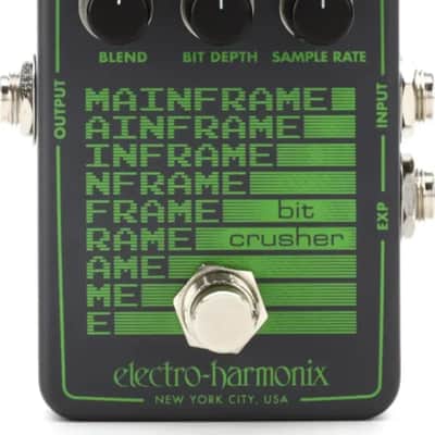 Electro-Harmonix Mainframe Bit Crusher Effects Pedal image 1
