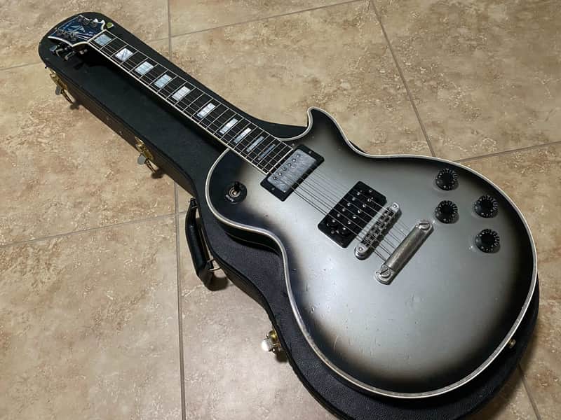 Gibson 2004 Custom Shop Les Paul Custom - Sam Ash Limited Silverburst! image 1