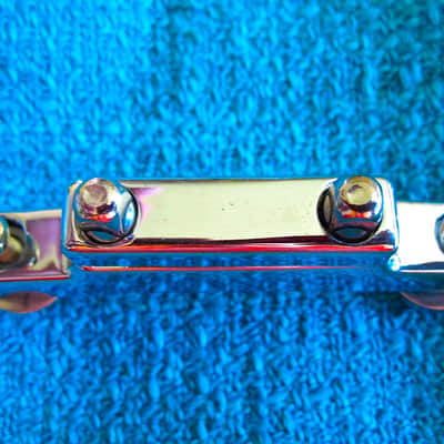 World Max B-3 Snare Drum Butt Plate, Chrome - NOS image 3