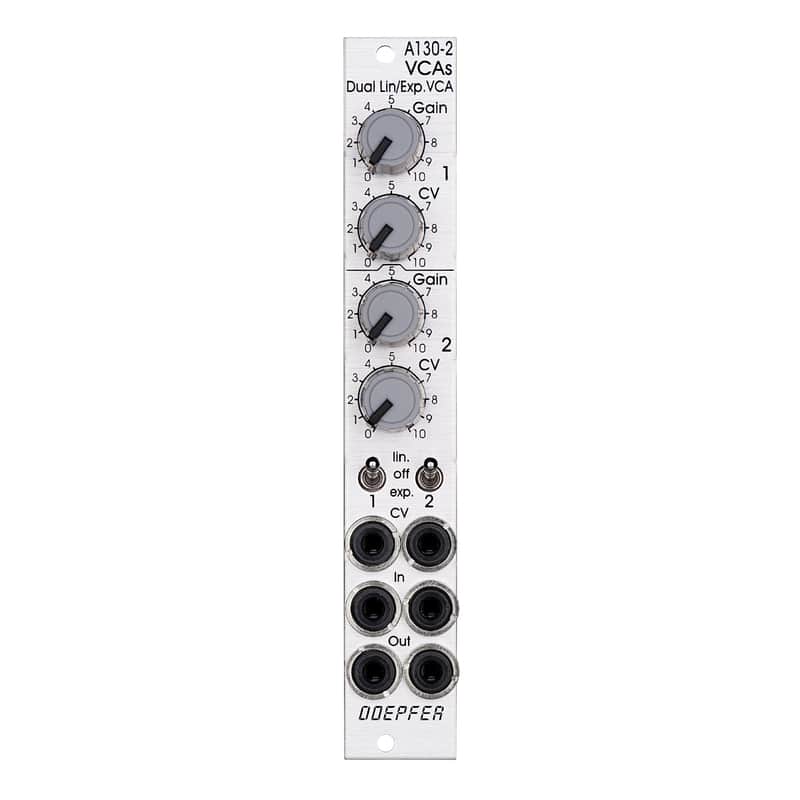 Doepfer A-130-2 VCAs Dual Lin/Exp VCA image 1