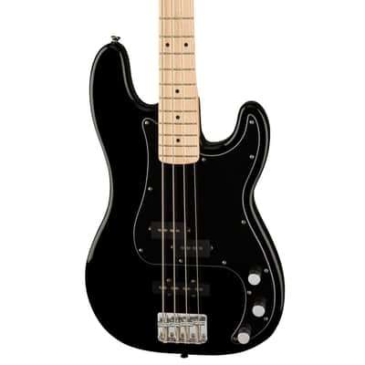 Squier Affinity Series PJ Precision Bass Guitar - Black image 2