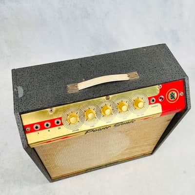 Custom Kraft Power Sonic 1x12" Combo Amplifier 1960s - Black image 2