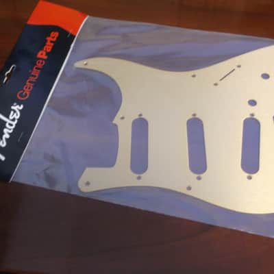 Fender '57 Strat Pickguard, S/S/S - GOLD ANODIZED, 099-2143-000 image 1