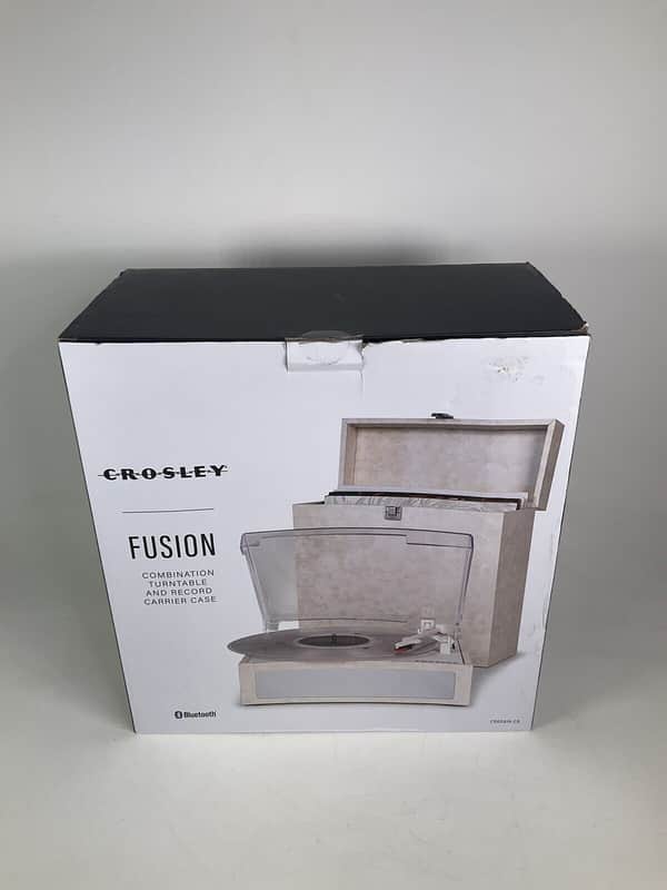 Crosley CR6041A-CR Fusion Bluetooth Turntable Cream With Carrying Case image 1